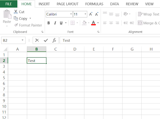 Graphic showing how to Insert Data