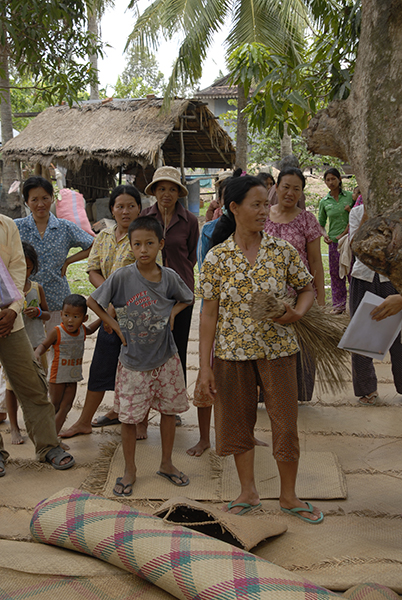 Photo of community members in Cambodia