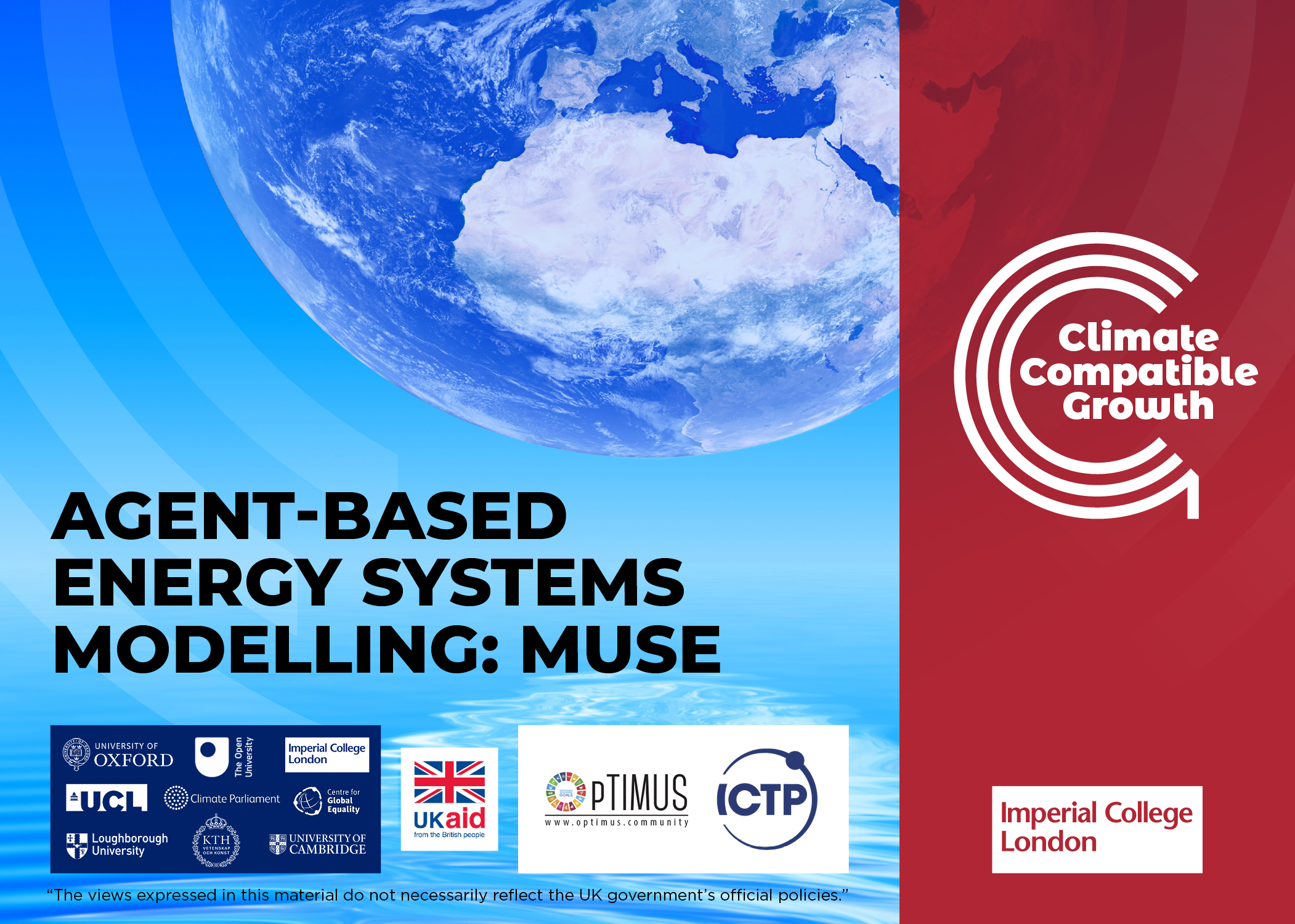 Agent-based energy systems modelling: MUSE