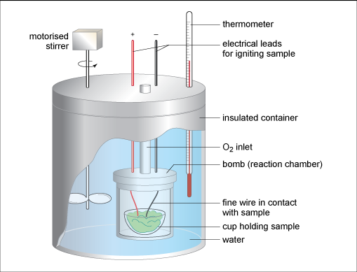 Figure 10. A bomb calorimeter