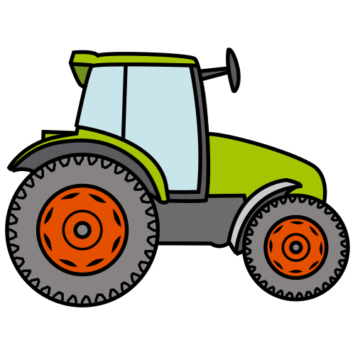 Un tracteur