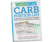 Front cover of the Carbs and Cals book