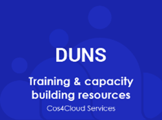 DUNS Training and capacity building resources