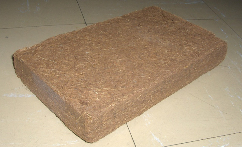 A brick of coir