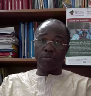 Photo de M. Dara-Ahato, inspecteur de l'éducation nationale au Togo.