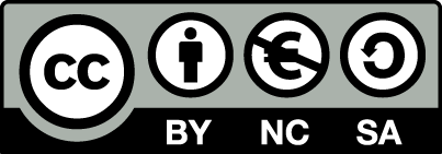 The Creative Commons BY-NC-SA EU logo