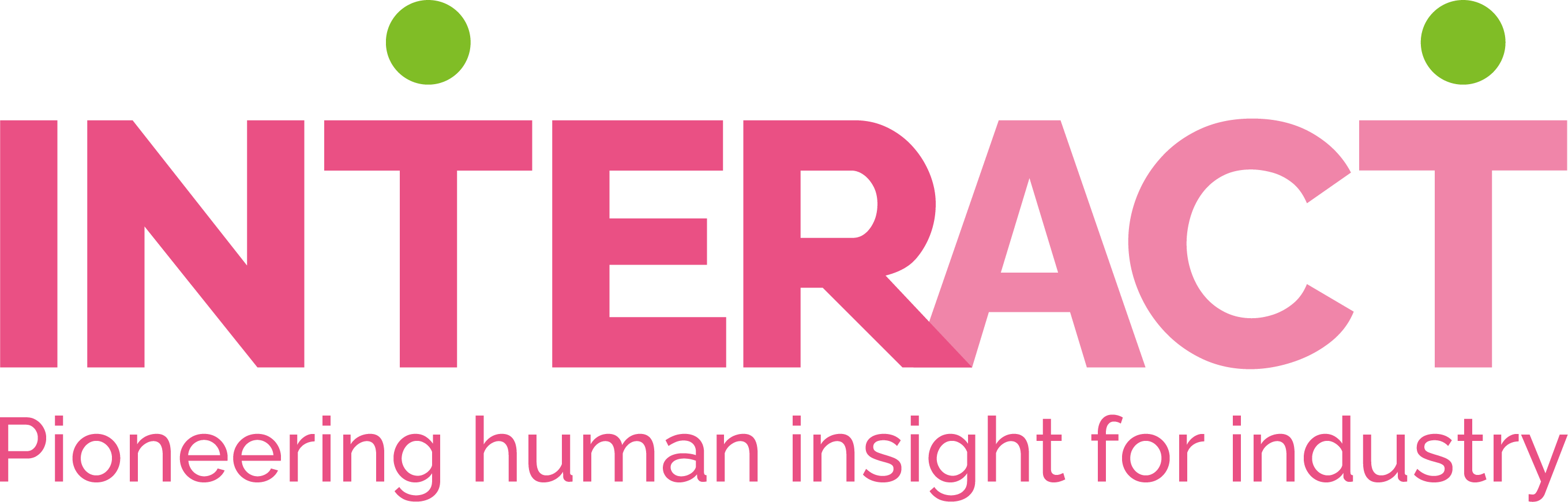 Interact Pioneering human insight for industry logo