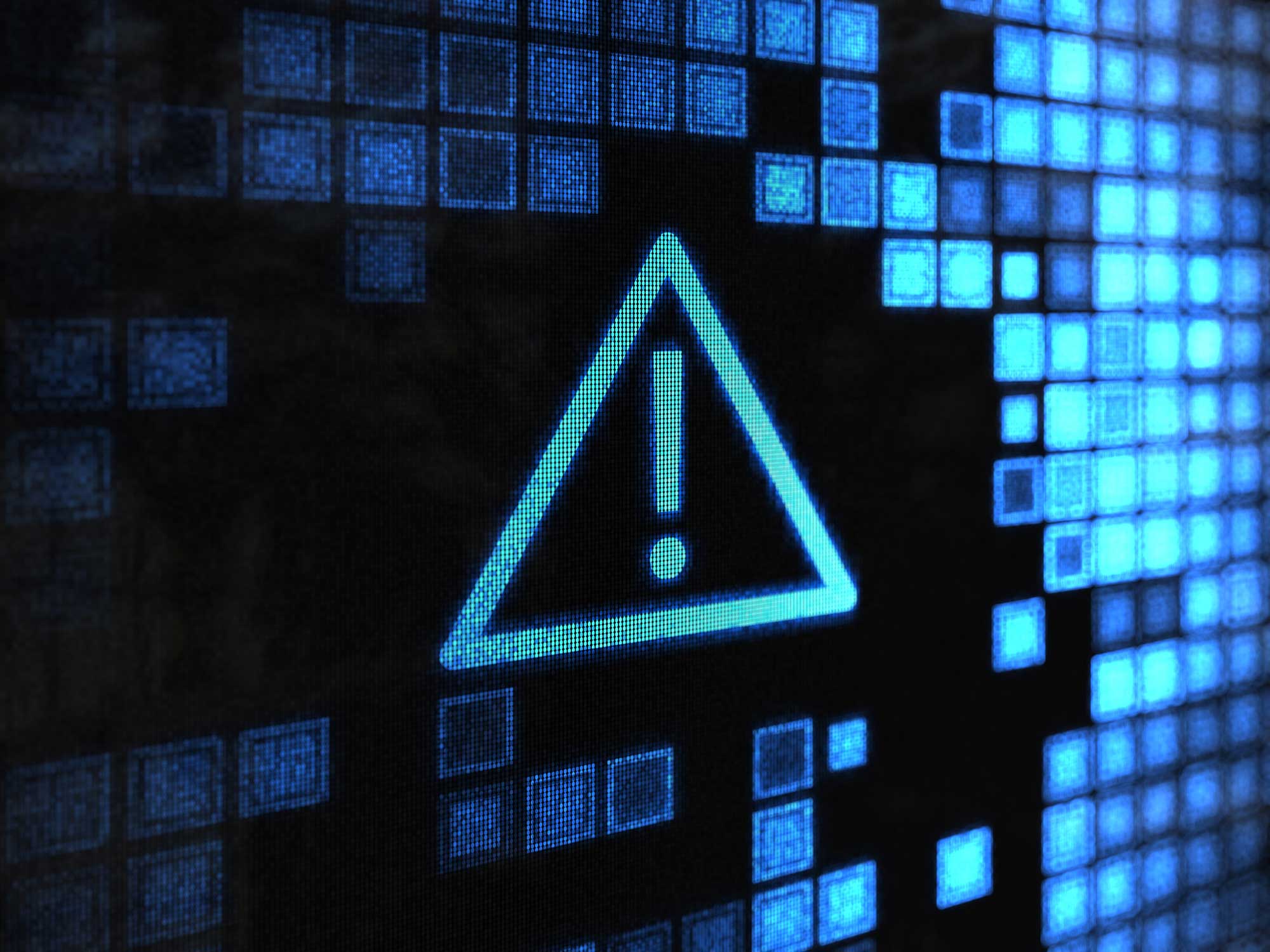 An image of a digital exclamation point.