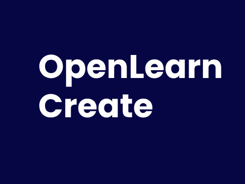 Getting started with OpenLearn Create