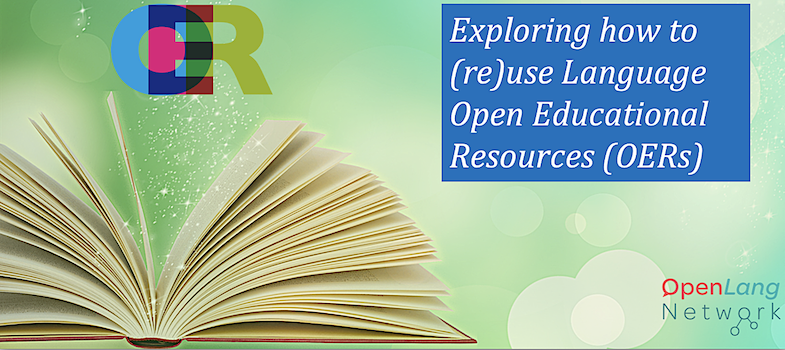 Exploring how to (re)use Language Open Educational Resources (OERs)