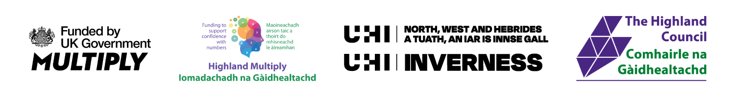 Official logos for the Highland Multiply project