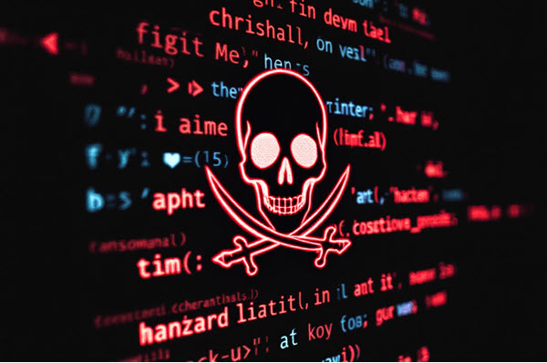 Image illustrating cybercrime, ransomware, cyberattacks in the cybersecurity industry.