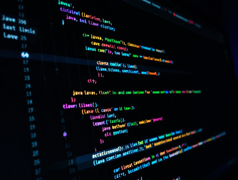 An image of code on a computer screen illustrating a Cybersecurity engineer's job role and a typical day in the life.
