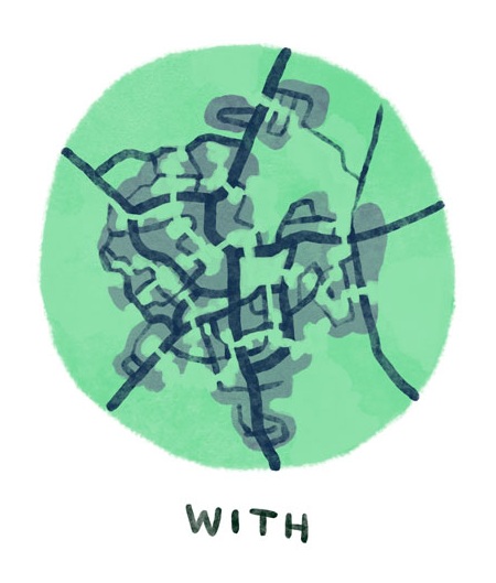 A city with a range of green spaces, each one joined to others and the countryside by at least one unbroken green corridor.