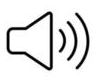 icon for a loud speaker