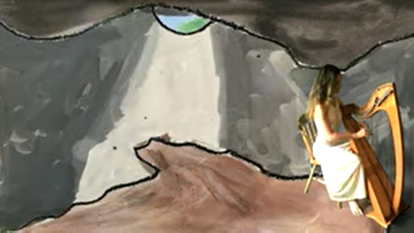 Wandering Oisin, image from.