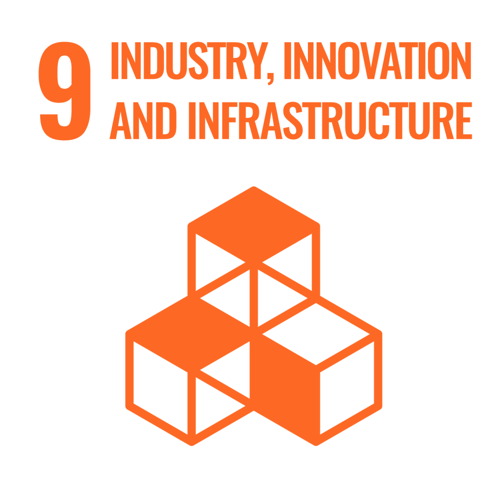 Icon of UN SDG 9: Industry, Innovation and Infrastructure
