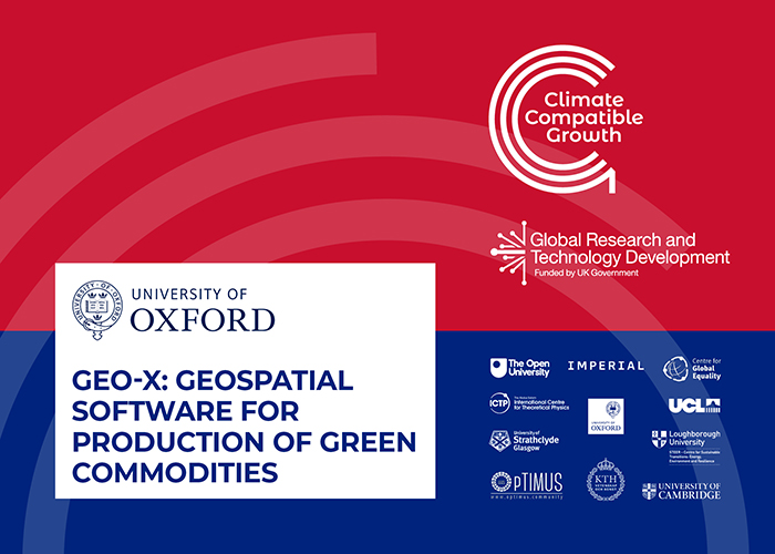 Geo-X: Geospatial Software for Production of Green Commodities 