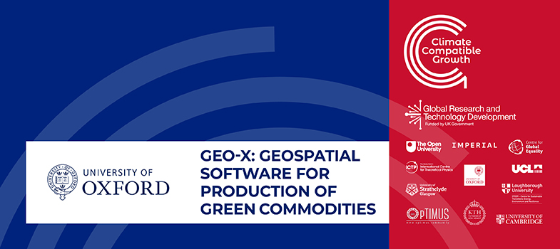 Geo-X: Geospatial Software for Production of Green Commodities