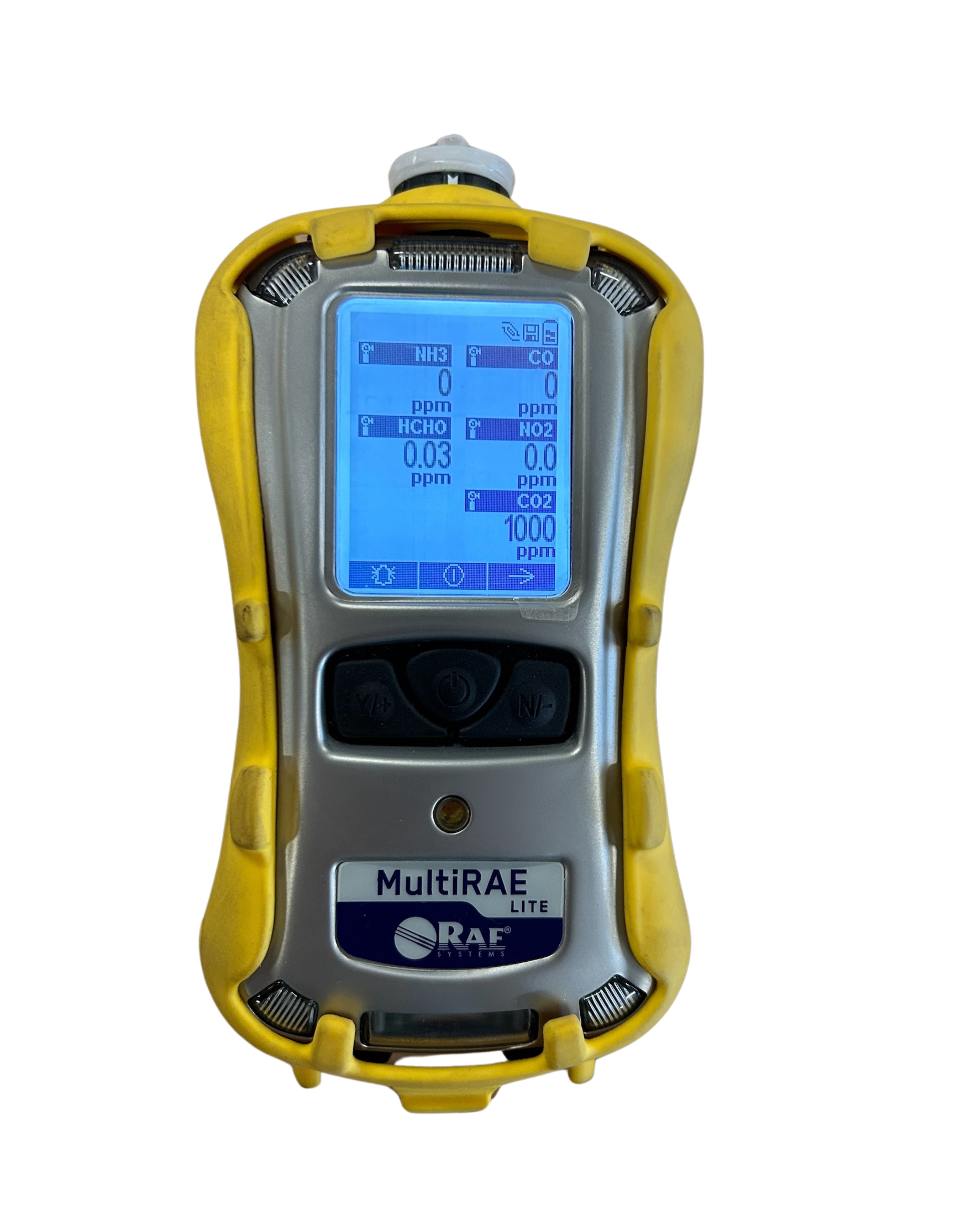 Image of handheld air quality monitoring device