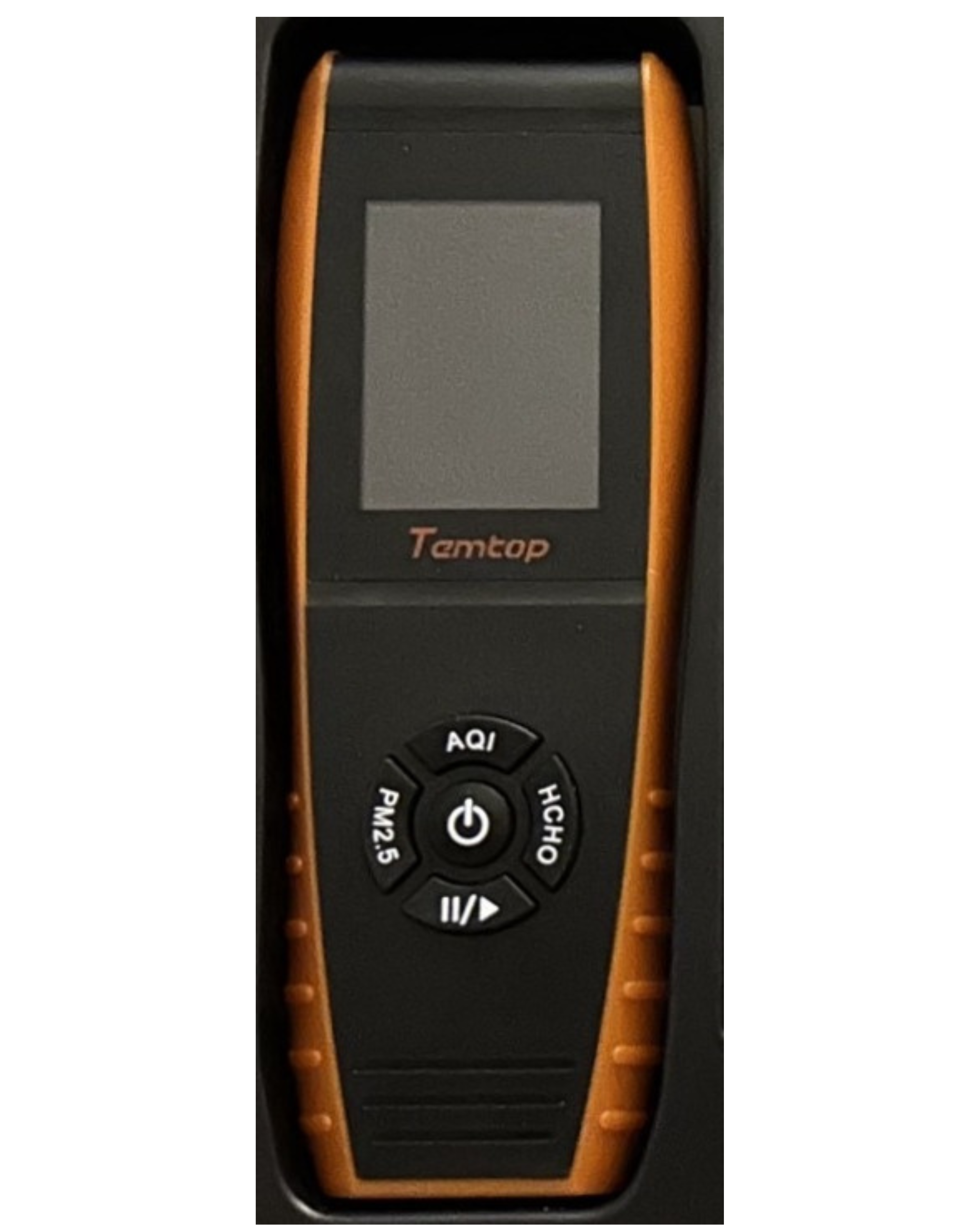 Image of handheld air quality monitoring device