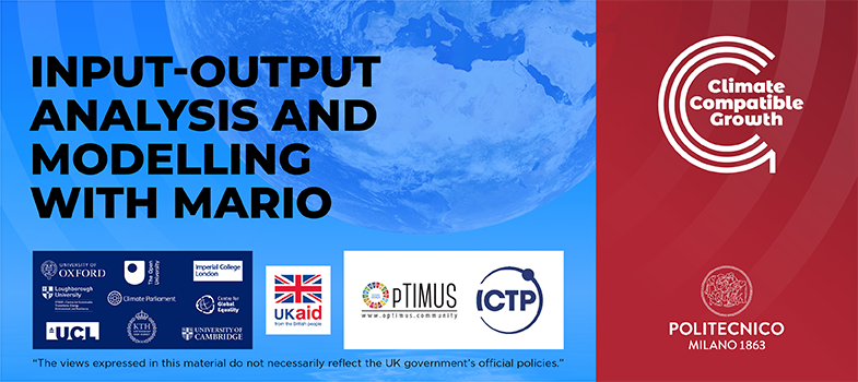 Input-Output analysis and modelling with MARIO