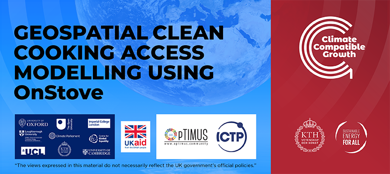 Geospatial Clean Cooking access modelling using OnStove